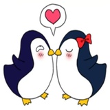 Penguin Emojis WhatsApp Sticker #3