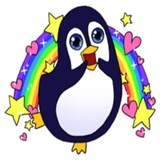 Penguin Emojis WhatsApp Sticker #7
