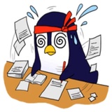 Penguin Emojis WhatsApp Sticker #8
