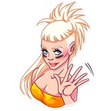 Yolandi WhatsApp Sticker #5