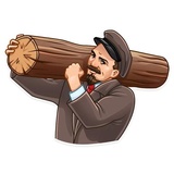 Vladimir Lenin WhatsApp Sticker #10