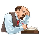 Vladimir Lenin WhatsApp Sticker #11
