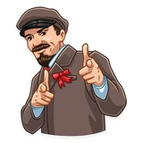Vladimir Lenin WhatsApp Sticker #13
