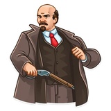 Vladimir Lenin WhatsApp Sticker #14