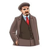 Vladimir Lenin WhatsApp Sticker #20