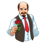 Vladimir Lenin WhatsApp Sticker #30