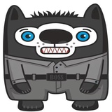 Vovkus the Wolf WhatsApp Sticker #19