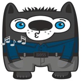 Vovkus the Wolf WhatsApp Sticker #20