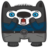 Vovkus the Wolf WhatsApp Sticker #21