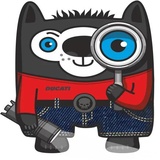 Vovkus the Wolf WhatsApp Sticker #25