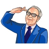 Warren Buffett WhatsApp Sticker #17