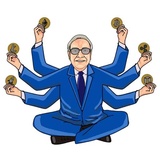 Warren Buffett WhatsApp Sticker #23