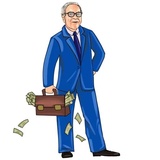 Warren Buffett WhatsApp Sticker #28