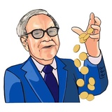 Warren Buffett WhatsApp Sticker #4