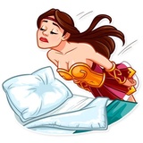 Warrior Queen WhatsApp Sticker #16