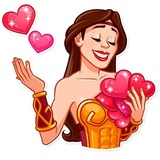 Warrior Queen WhatsApp Sticker #2