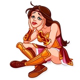 Warrior Queen WhatsApp Sticker #20