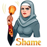 Warrior Queen WhatsApp Sticker #26