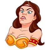 Warrior Queen WhatsApp Sticker #4