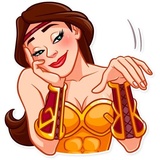 Warrior Queen WhatsApp Sticker #8
