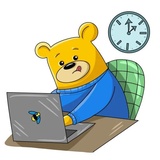 Webmedved WhatsApp Sticker #29