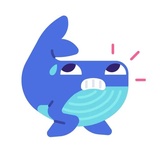 Whale Emoji WhatsApp Sticker #10