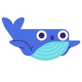 Whale Emoji WhatsApp Sticker #18