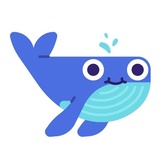 Whale Emoji WhatsApp Sticker #5