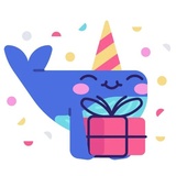 Whale Emoji WhatsApp Sticker #7