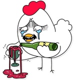 Meme Chick WhatsApp Sticker #11