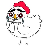 Meme Chick WhatsApp Sticker #12