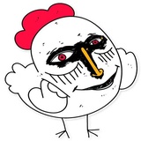 Meme Chick WhatsApp Sticker #14