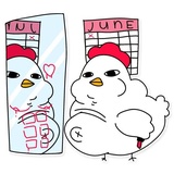 Meme Chick WhatsApp Sticker #17