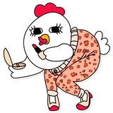 Meme Chick WhatsApp Sticker #19