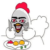 Meme Chick WhatsApp Sticker #23