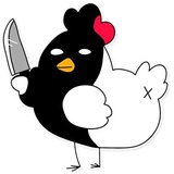 Meme Chick WhatsApp Sticker #7