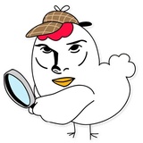 Meme Chick WhatsApp Sticker #8