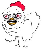 Meme Chick WhatsApp Sticker #9