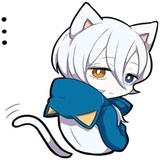 White Kitten WhatsApp Sticker #14