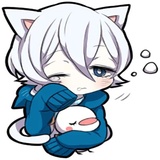White Kitten WhatsApp Sticker #18