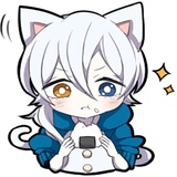 White Kitten WhatsApp Sticker #21