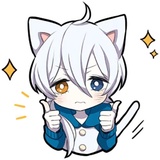 White Kitten WhatsApp Sticker #26