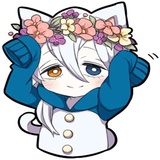 White Kitten WhatsApp Sticker #5