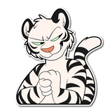 White Tiger WhatsApp Sticker #16