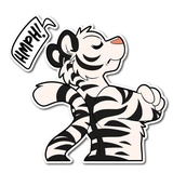 White Tiger WhatsApp Sticker #20