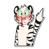 White Tiger WhatsApp Sticker #5