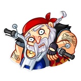 Wild Bill WhatsApp Sticker #11