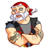 Wild Bill WhatsApp Sticker #17