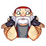 Wild Bill WhatsApp Sticker #18