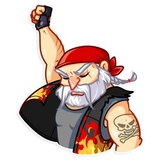 Wild Bill WhatsApp Sticker #20
